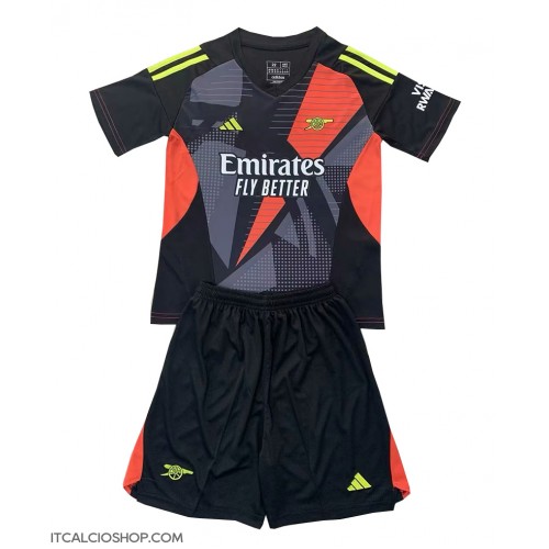 Arsenal Portiere Terza Maglia Bambino 2024-25 Manica Corta (+ Pantaloni corti)
